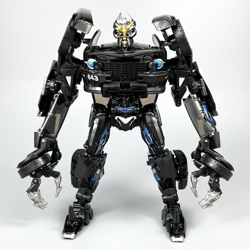XP15 Barricade Robot Figure Transformers Boy Kids Alloy Model Toy Transforming Toy Car
