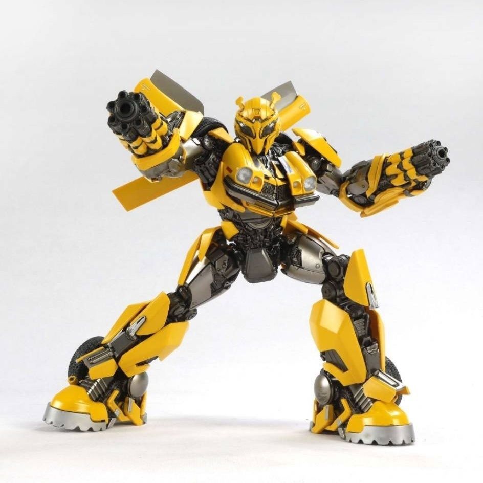 MD003 Bumblebee Transforming Toy Robot Figure, Movie-Scale 7 DLX Proportional Alloy Skeleton with Articulation