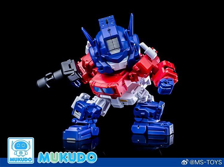 Big Head Optimus Prime MS-G04 Q-Version Mini Column Q-Series Small Scale