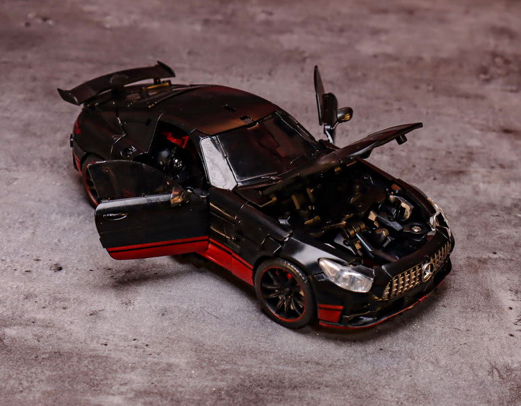 MetaGate G-07 G07 Drift Black Lightning Transforming Toy Model