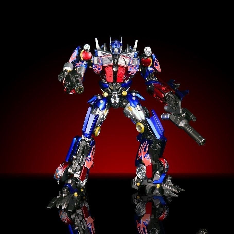 MC003 A B Movie 2 Optimus Prime DLX immutable alloy finish
