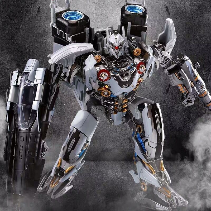 【Alloy Texture】LS01 Nitrogen Deformation Toy Zeus Model Enlargement Alloy Ghost Fighter Aircraft
