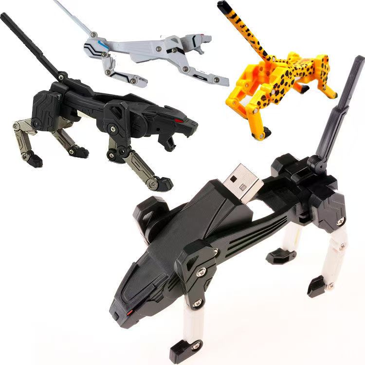 128G  Cool Robot Dog U Disk  3.0high speed