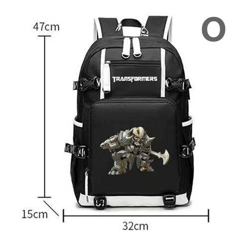 Transformers School Bag Car Optimus Prime Bumblebee Peripherals Anime Men's and Women's Backpacks