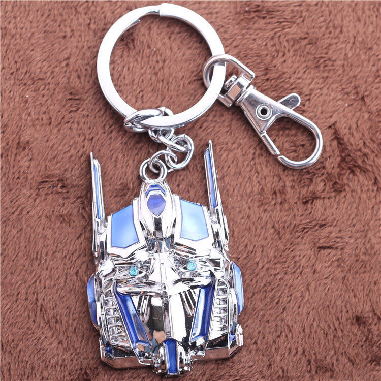 Transformers keychain peripheral Optimus Prime necklace movie accessories jewelry pendant
