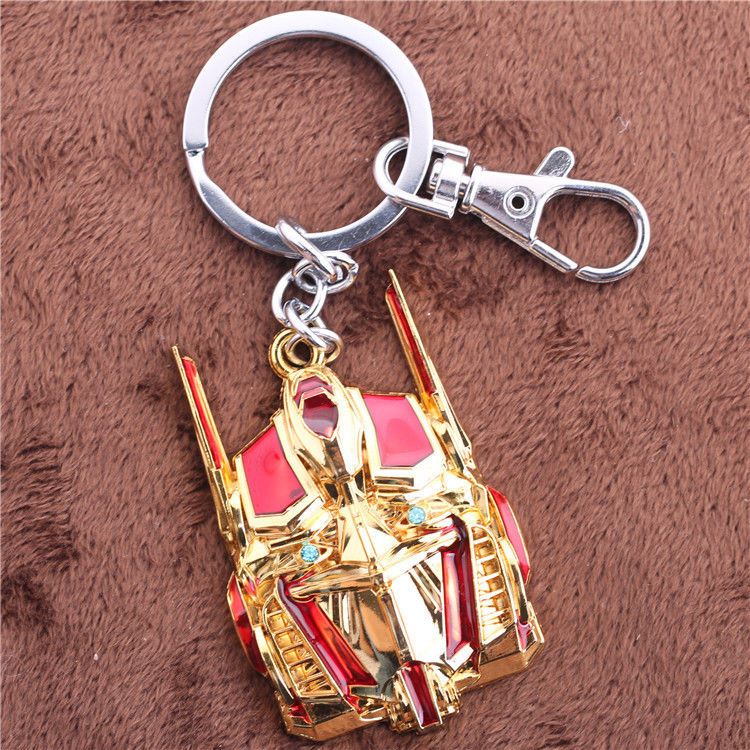 Transformers keychain peripheral Optimus Prime necklace movie accessories jewelry pendant