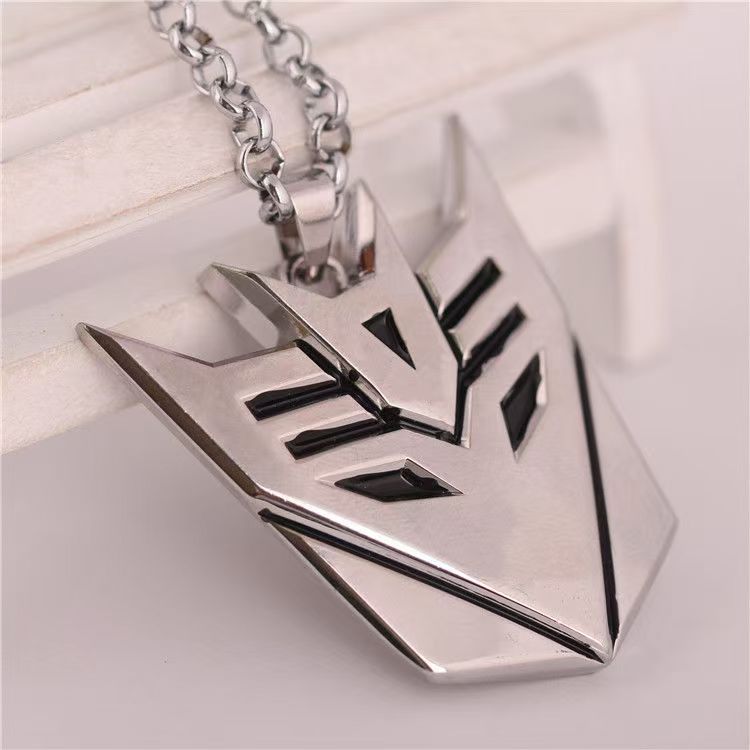 Transformers keychain peripheral Optimus Prime necklace movie accessories jewelry pendant