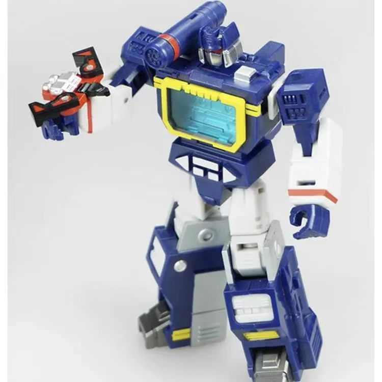Mechanical Planet Original HS03 MFT Pocket Small Scale Soundwave with Laser Bird Transforming Toy Model