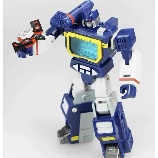 Mechanical Planet Original HS03 MFT Pocket Small Scale Soundwave with Laser Bird Transforming Toy Model