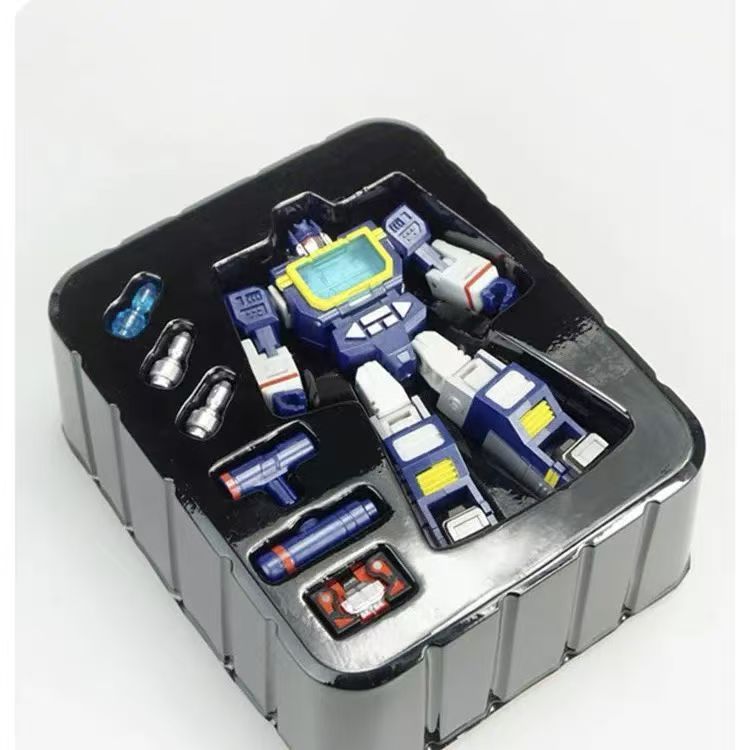 Mechanical Planet Original HS03 MFT Pocket Small Scale Soundwave with Laser Bird Transforming Toy Model