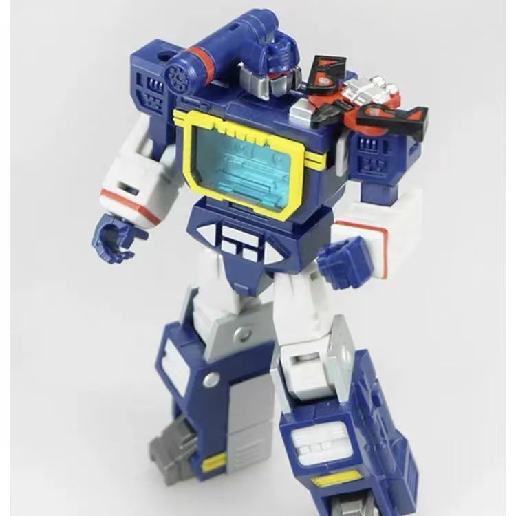 Mechanical Planet Original HS03 MFT Pocket Small Scale Soundwave with Laser Bird Transforming Toy Model