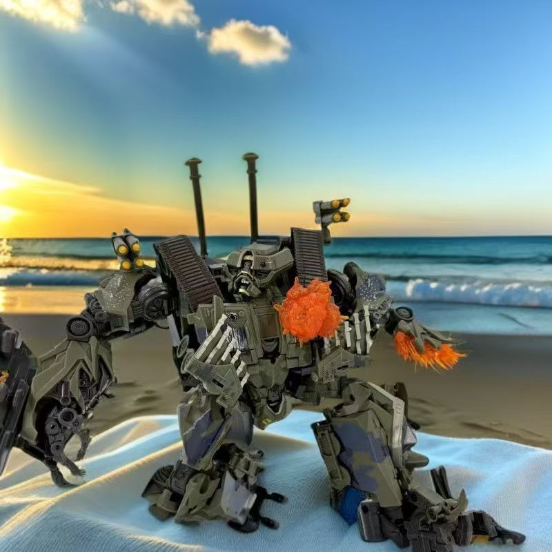 TRANSFORMERS MMP15 NOISY ORIGINAL LARGE VERSION TANK 23CM*26CM