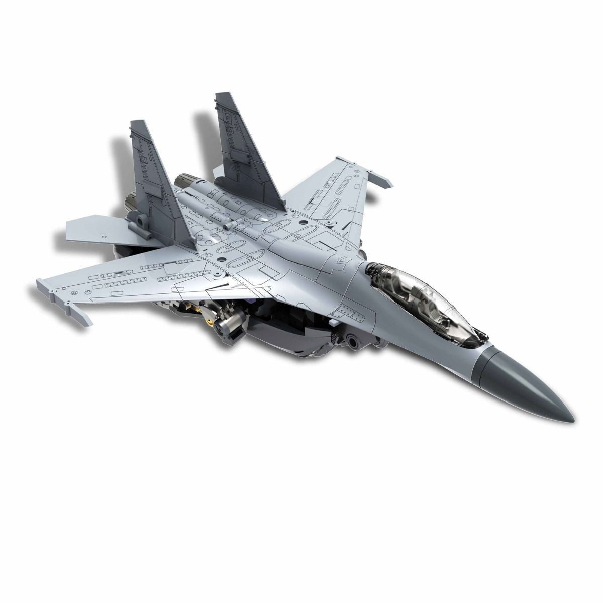 Cang Wan Ge Bian Chuang Ji Shadow Hunter J16 Triple Change Mecha Standard Edition Shadow Leopard Aircraft Model