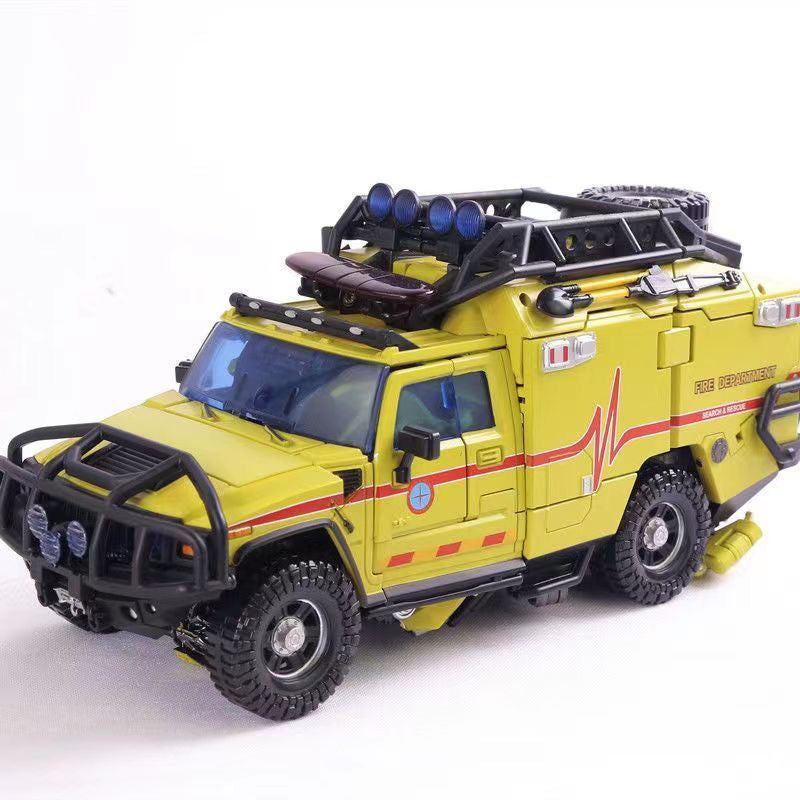 Transforming toy precision paint enlarged alloy version T11 Ratchet original color movie version Ratchet