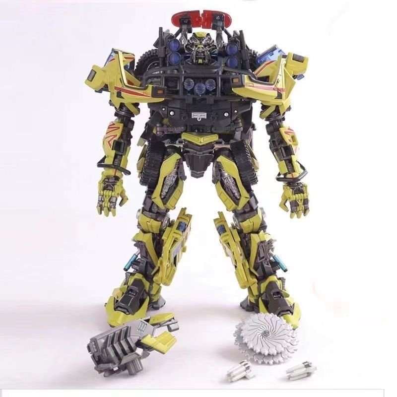 Transforming toy precision paint enlarged alloy version T11 Ratchet original color movie version Ratchet