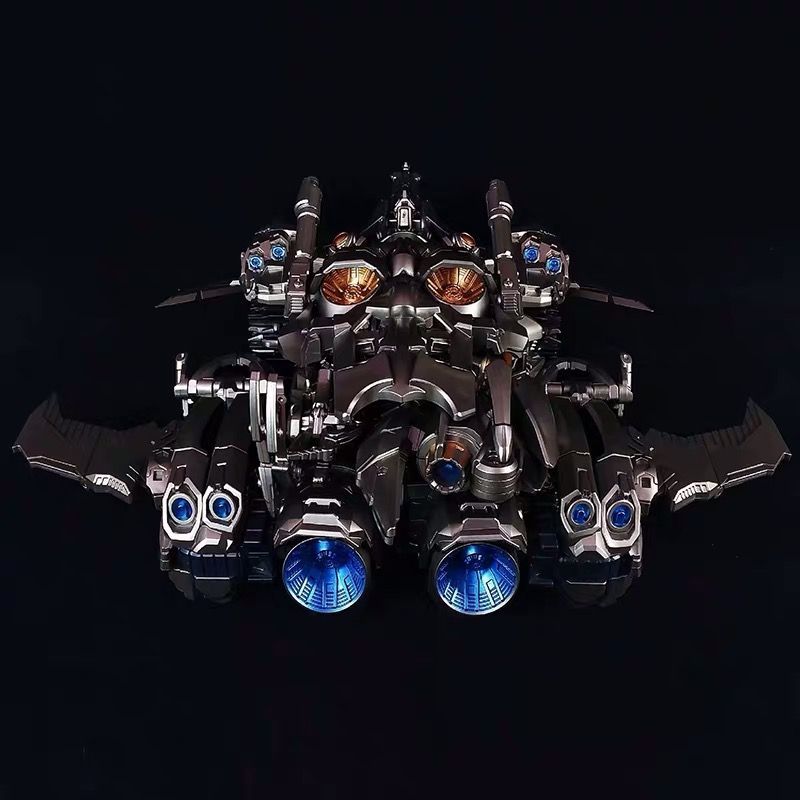 Enlarged alloy version of the LS-06 tank Megatron movie transforming toy model