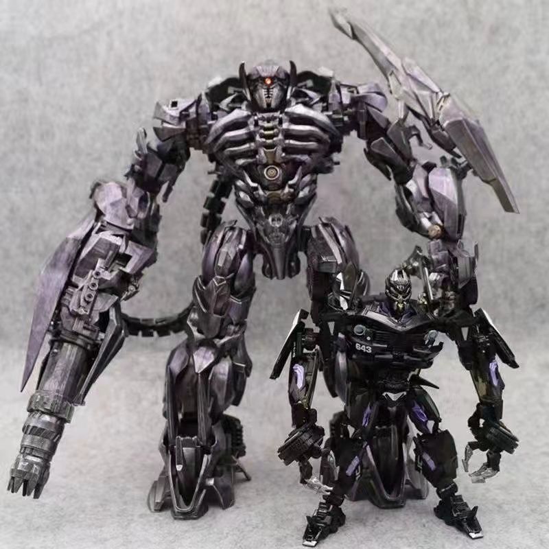 ZS01 Alloy Shockwave Transforming Robot Toy