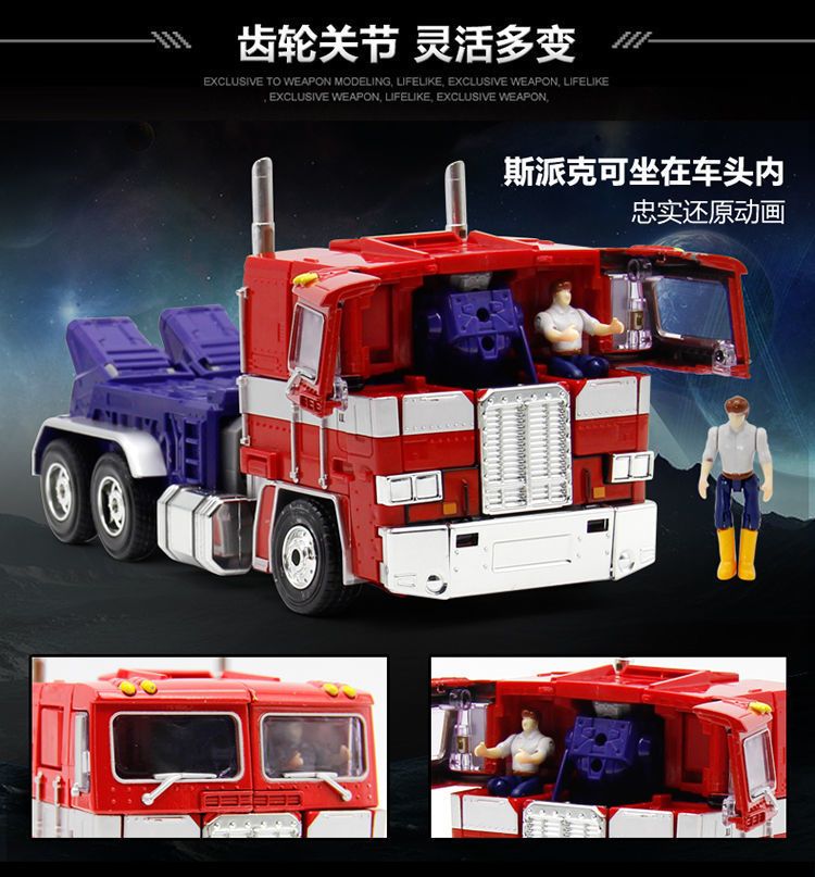 Transformable toy Optimus Prime alloy version MPP10 robot model