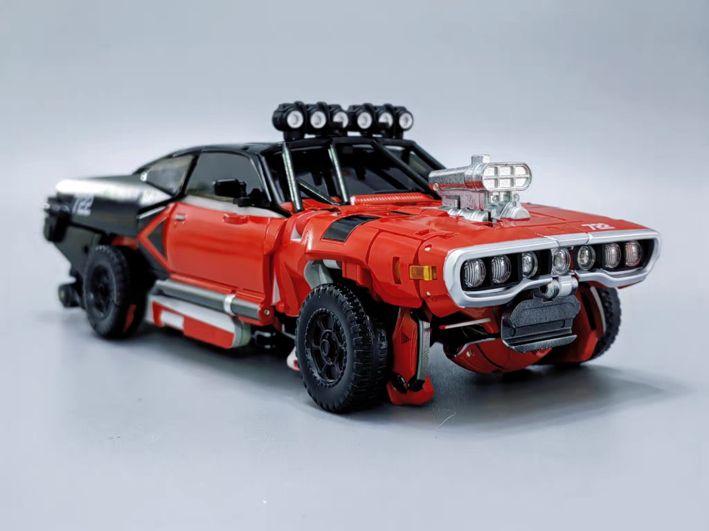 MG G05 Shatter Meta Gate Triple ChangerFighter Car Red Phantom Transformation Toy