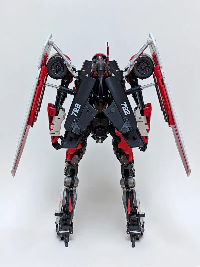 MG G05 Shatter Meta Gate Triple ChangerFighter Car Red Phantom Transformation Toy