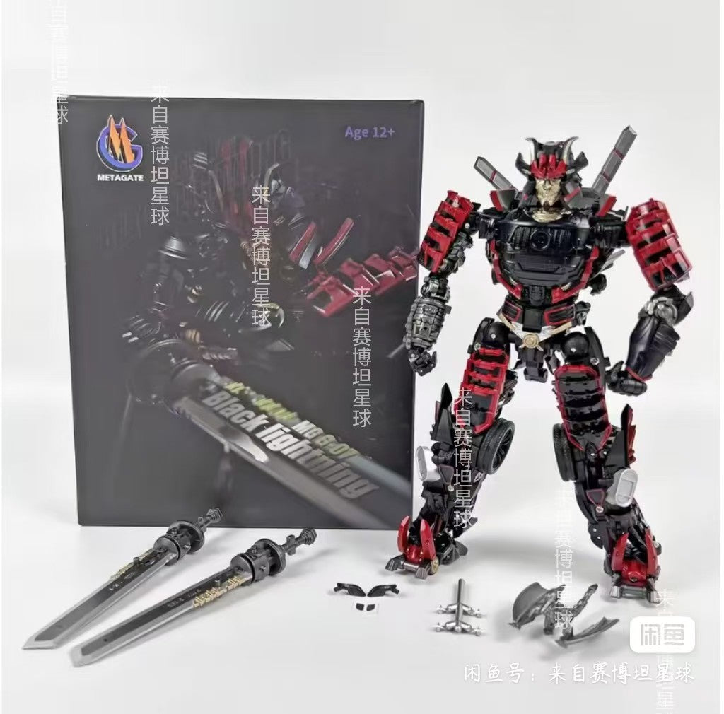 MetaGate G-07 G07 Drift Black Lightning Transforming Toy Model