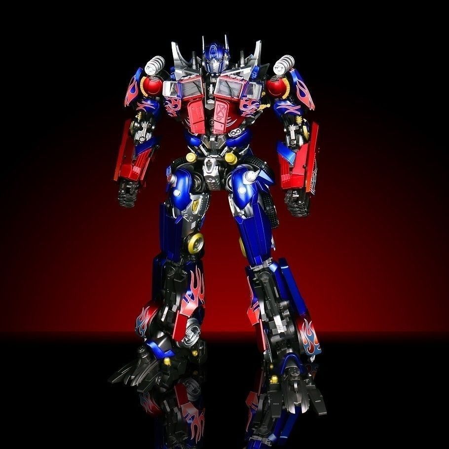MC003 A B Movie 2 Optimus Prime DLX immutable alloy finish