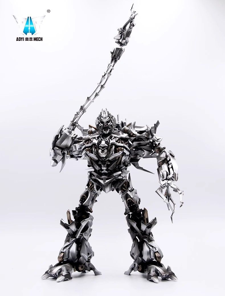 Transforming Toys  LS-12 Megatron Alloy Enlarged Modified Aircraft Prestige Model