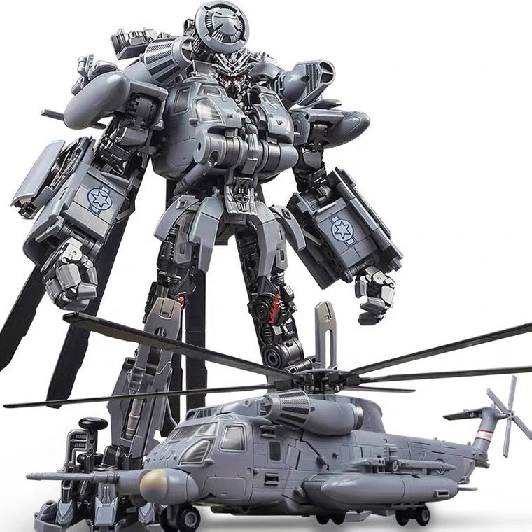 Black Apple Enlarged Edition M05 Blackout Helicopter Movie Stealth W8086