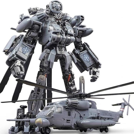 Black Apple Enlarged Edition M05 Blackout Helicopter Movie Stealth W8086