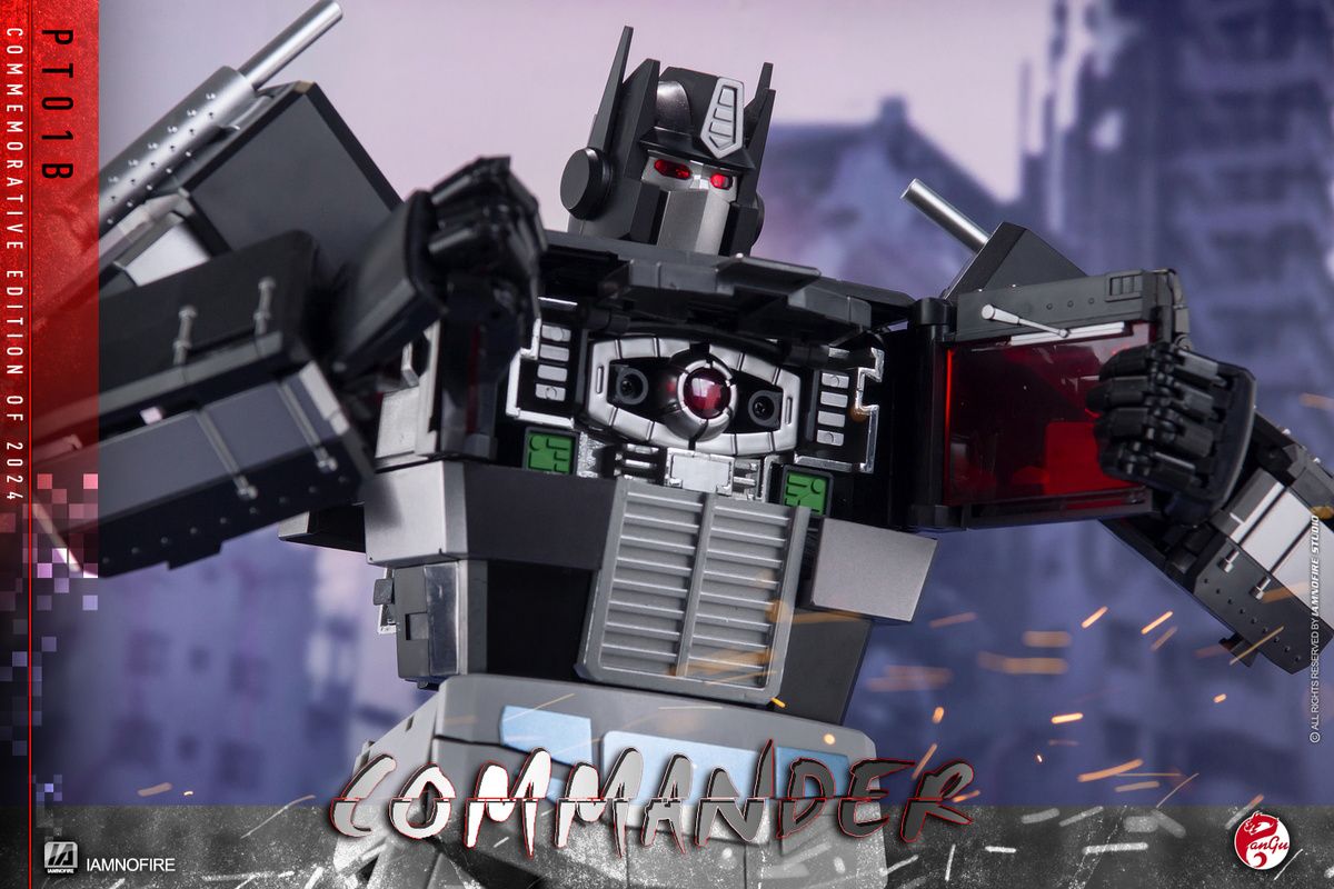 Optimus Prime Enlarged Rubik's Cube 2.0 Big Column Dark Black PT01B Transform G1 Animation Toy