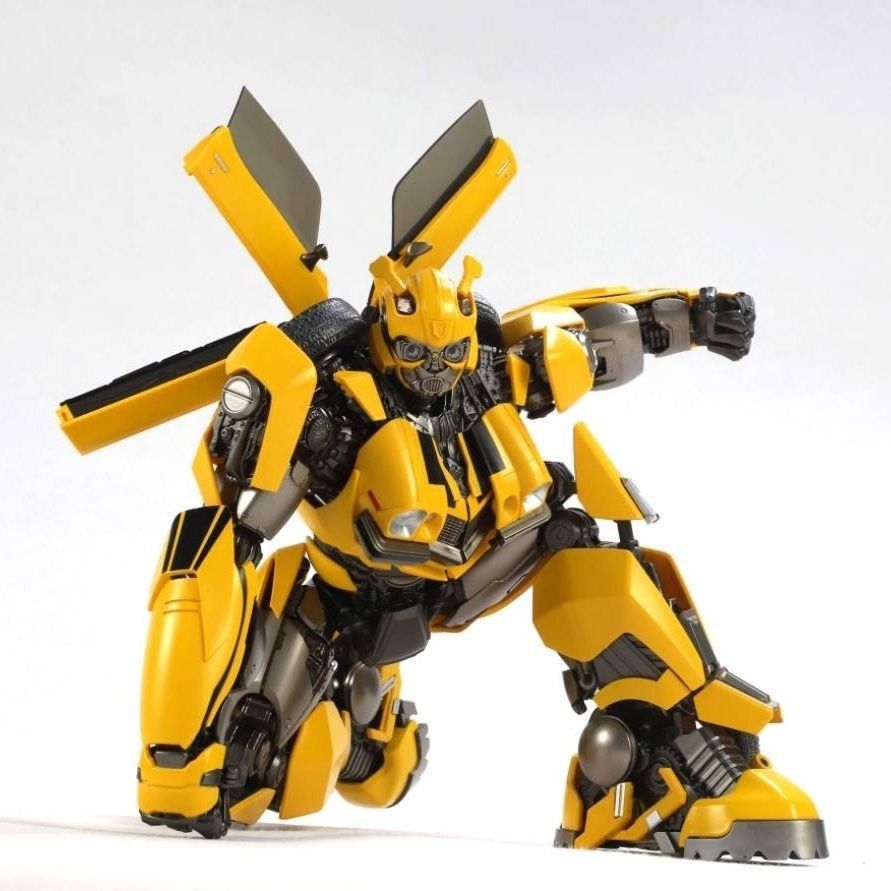 MD003 Bumblebee Transforming Toy Robot Figure, Movie-Scale 7 DLX Proportional Alloy Skeleton with Articulation