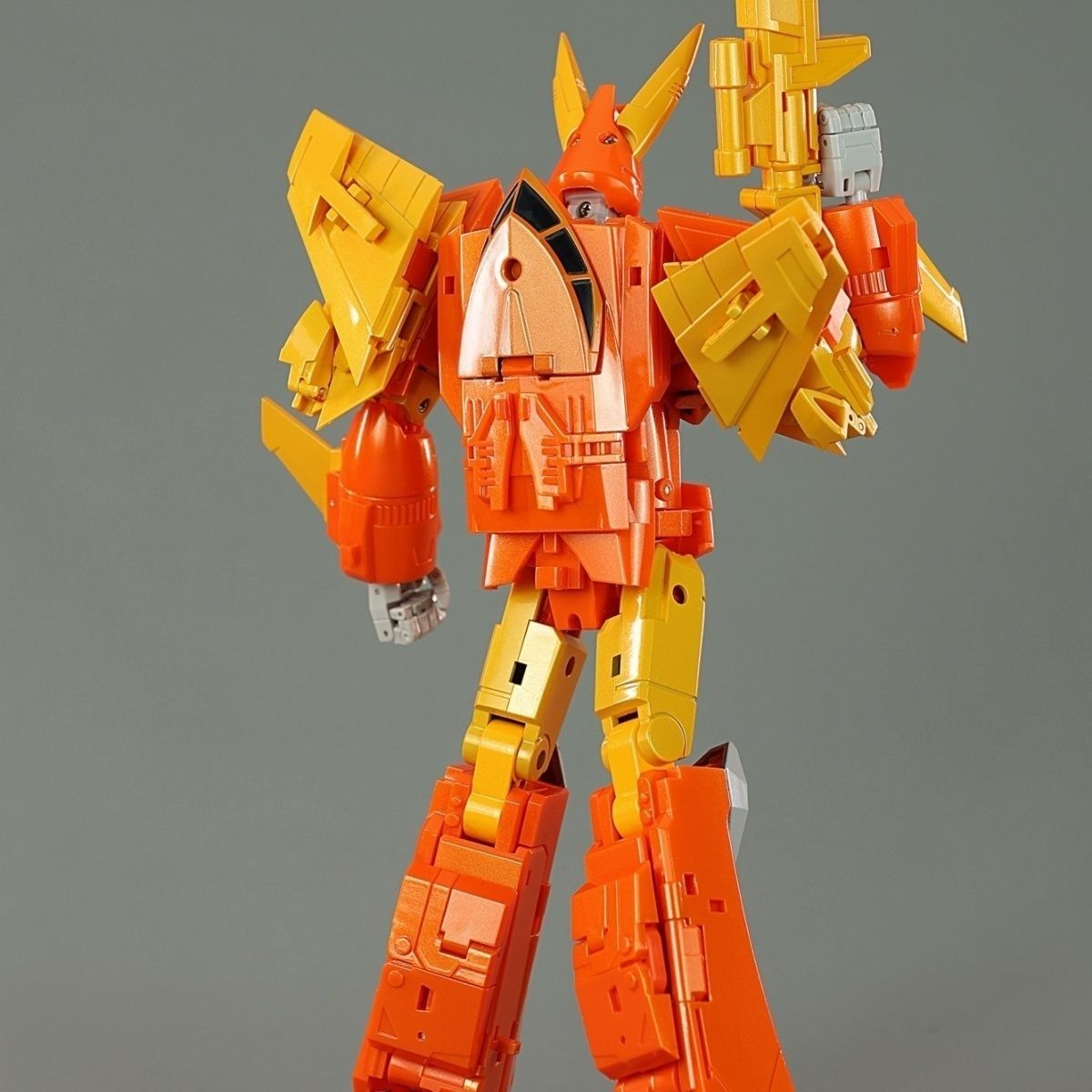 MH-01C Hurricane Rampage Alloy Plated Version Rampage MP Ratio Spaceship Transforming Toy