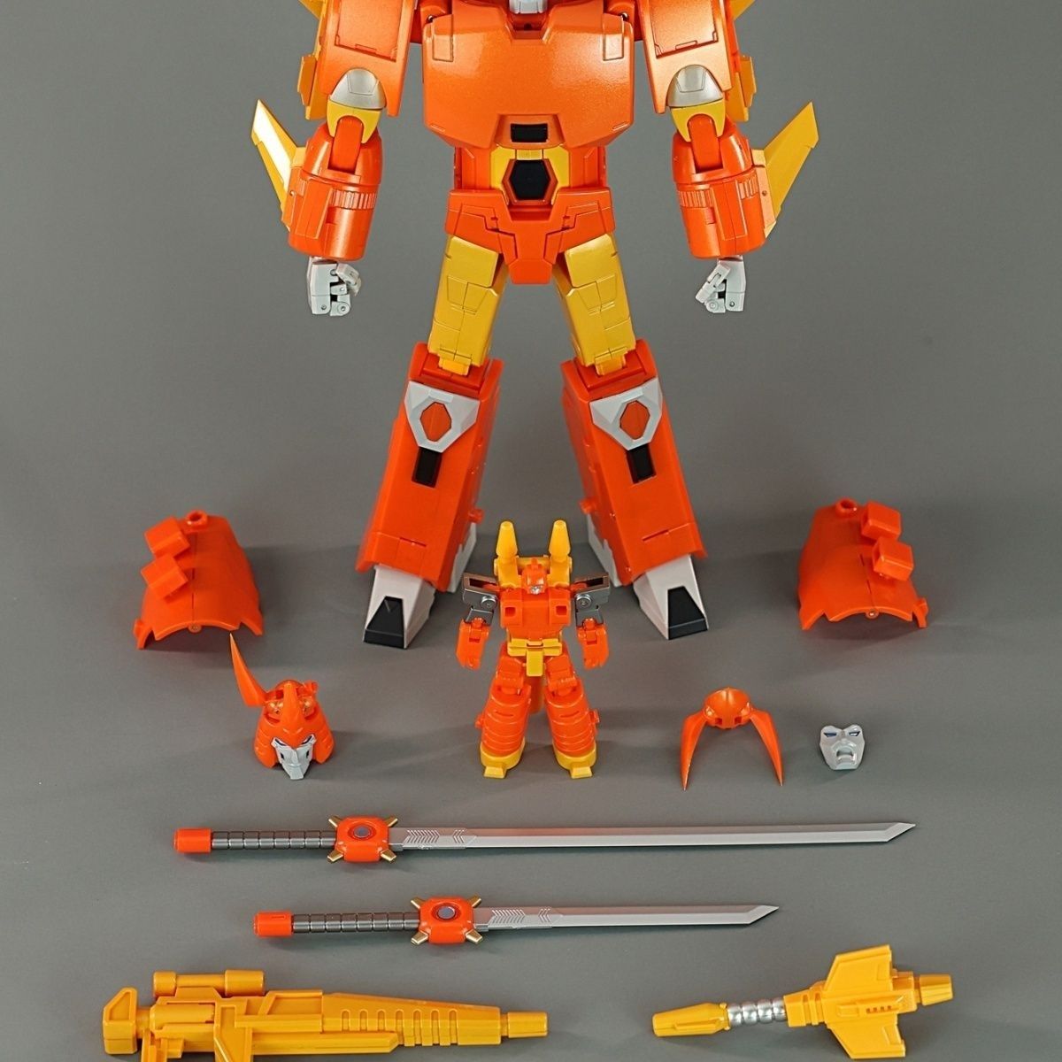 MH-01C Hurricane Rampage Alloy Plated Version Rampage MP Ratio Spaceship Transforming Toy