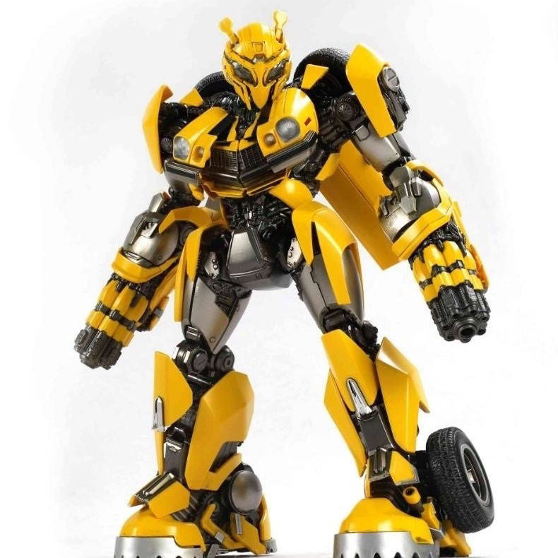 MD003 Bumblebee Transforming Toy Robot Figure, Movie-Scale 7 DLX Proportional Alloy Skeleton with Articulation