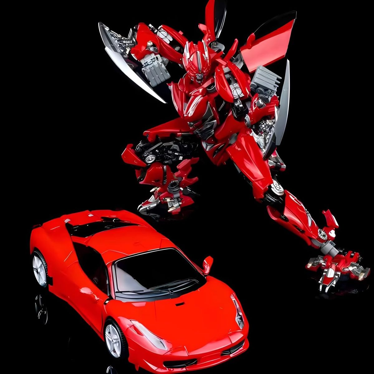 Transforming Toy EC-01 Dino Ferrari Movie 3 Autobot