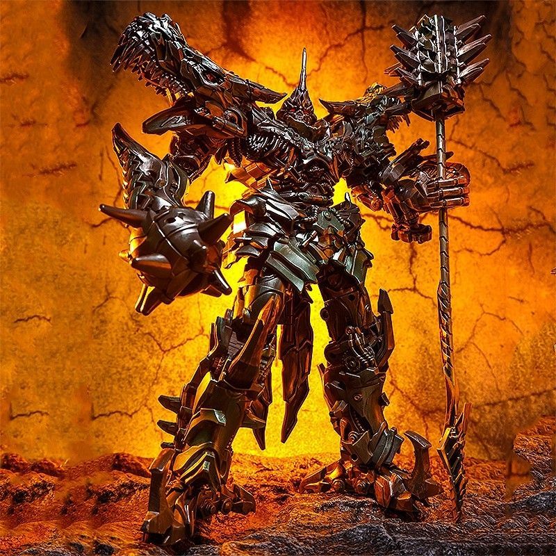 HMK-04 / LS05  Transforming Toy HMK-04 Movie Alloy Large Version Dinosaur LS05 Grimlock Tyrannosaurus Rex