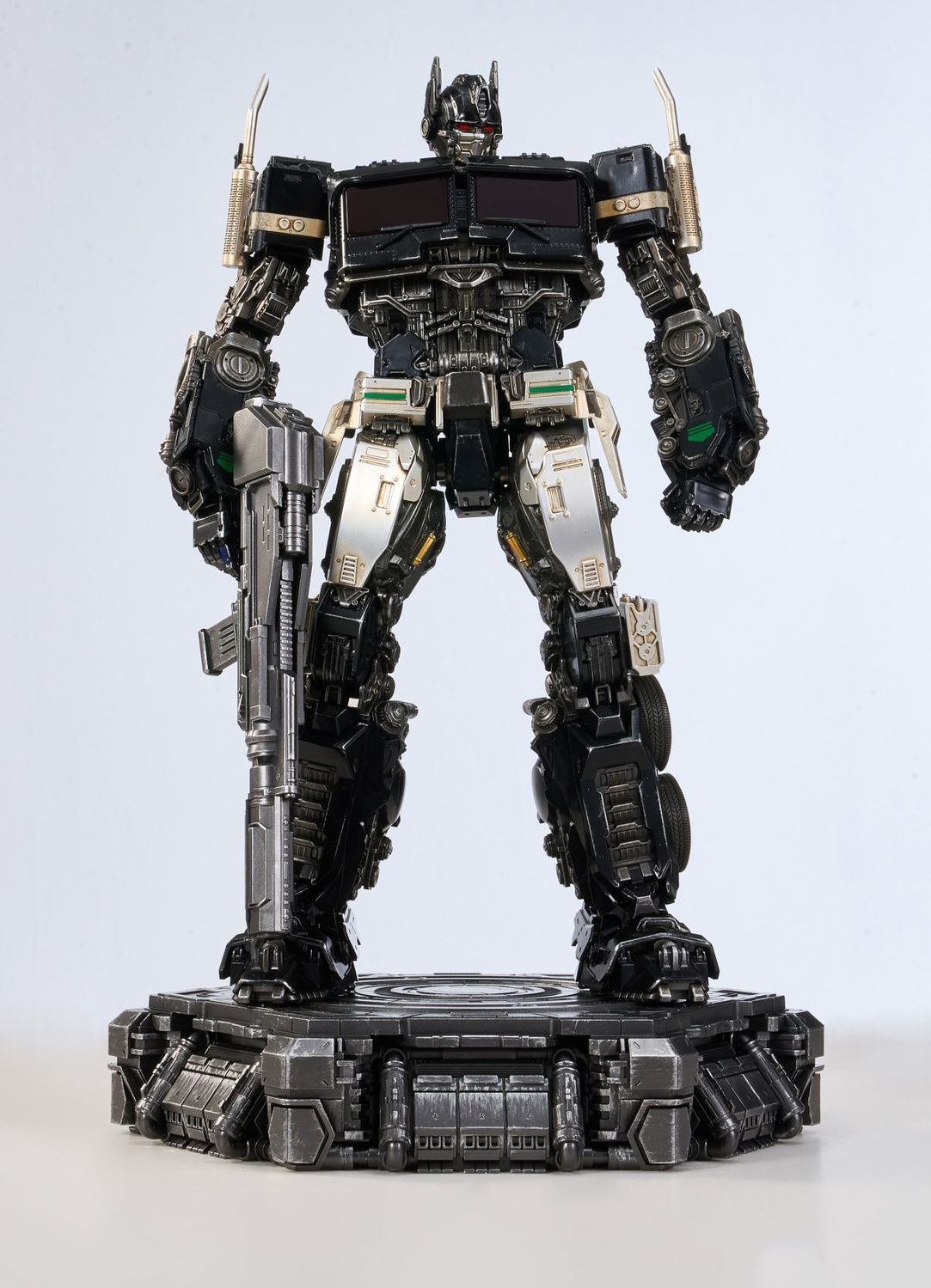 MM01 Optimus Prime 4 colors deformable toy model with alloy skeleton
