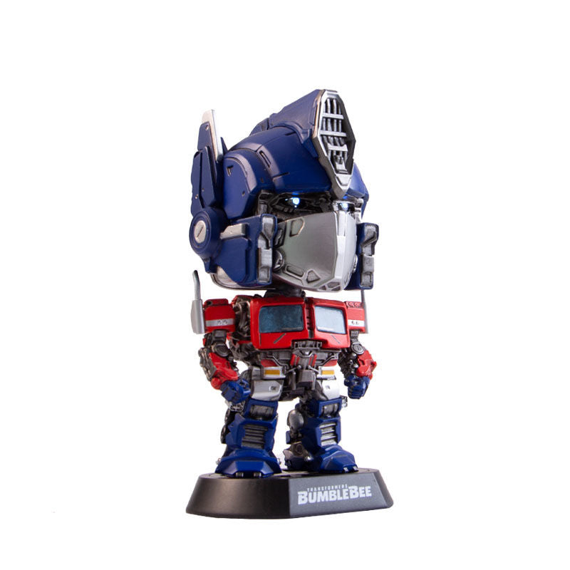 Transformers Q-version figurine Optimus Prime Dropkick