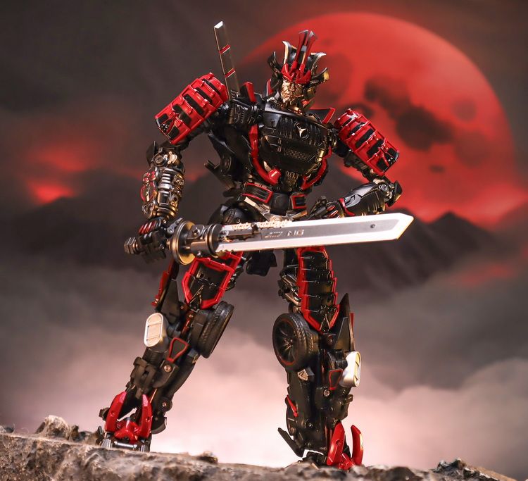 MetaGate G-07 G07 Drift Black Lightning Transforming Toy Model