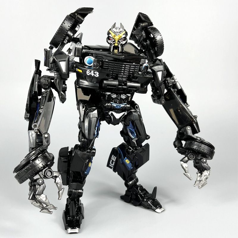 XP15 Barricade Robot Figure Transformers Boy Kids Alloy Model Toy Transforming Toy Car