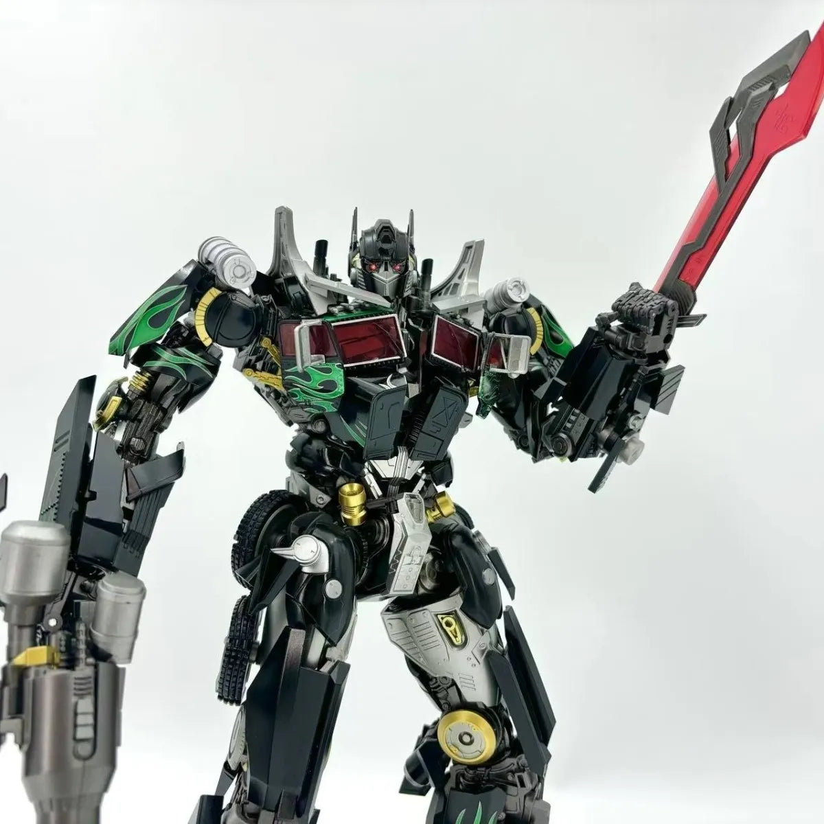 MC003 A B Movie 2 Optimus Prime DLX immutable alloy finish