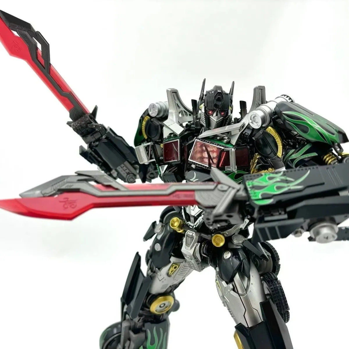 MC003 A B Movie 2 Optimus Prime DLX immutable alloy finish