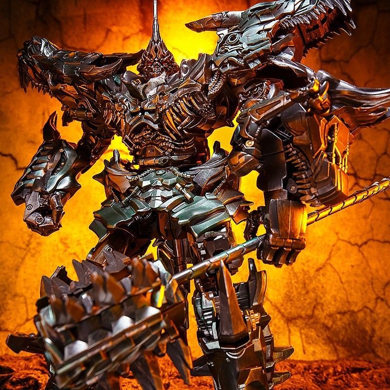 HMK-04 / LS05  Transforming Toy HMK-04 Movie Alloy Large Version Dinosaur LS05 Grimlock Tyrannosaurus Rex
