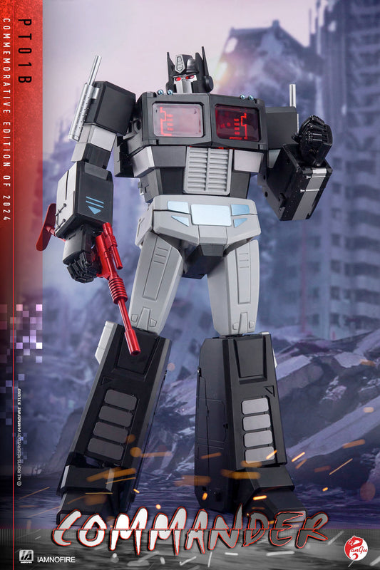 Optimus Prime Enlarged Rubik's Cube 2.0 Big Column Dark Black PT01B Transform G1 Animation Toy