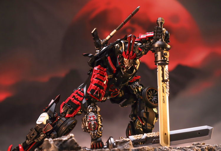 MetaGate G-07 G07 Drift Black Lightning Transforming Toy Model