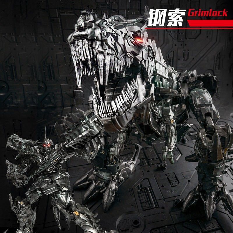 HMK-04 / LS05  Transforming Toy HMK-04 Movie Alloy Large Version Dinosaur LS05 Grimlock Tyrannosaurus Rex