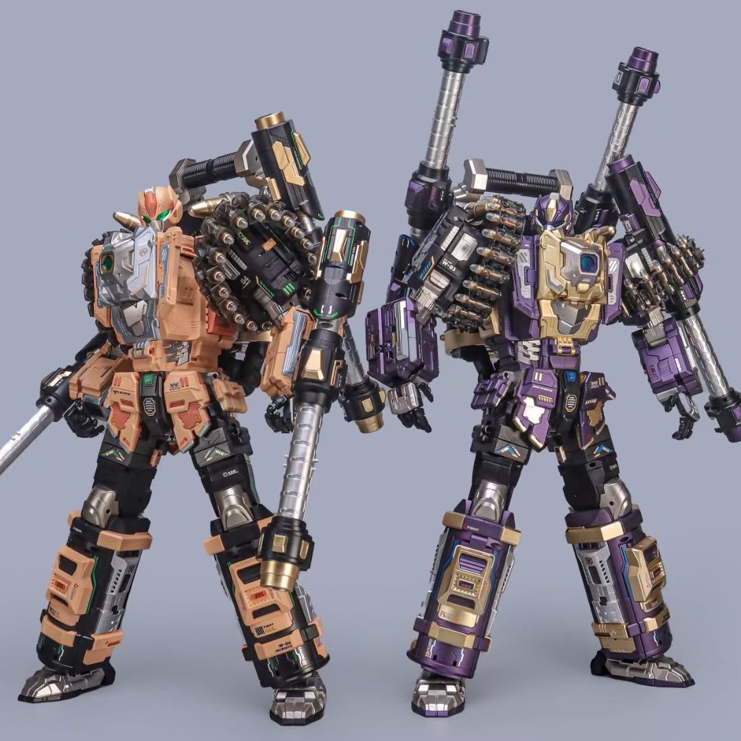 NBK Transforming Robot Ksr03 Tough Guy Gatling Soft Bullet Gun Model Figure Boy Gift Launchable