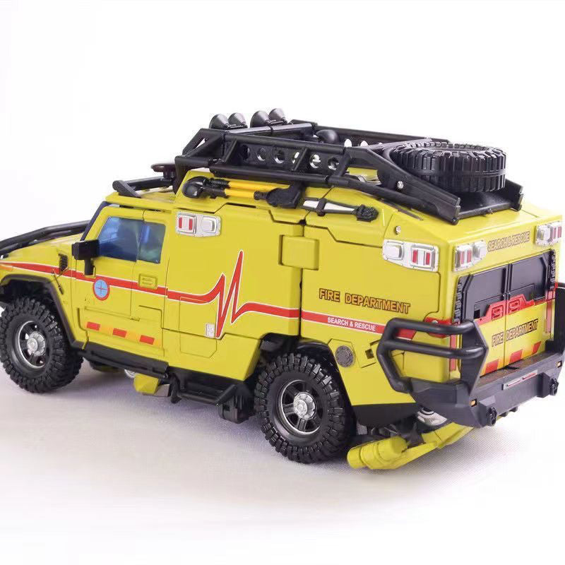 Transforming toy precision paint enlarged alloy version T11 Ratchet original color movie version Ratchet