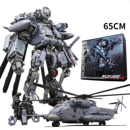 Black Apple Enlarged Edition M05 Blackout Helicopter Movie Stealth W8086
