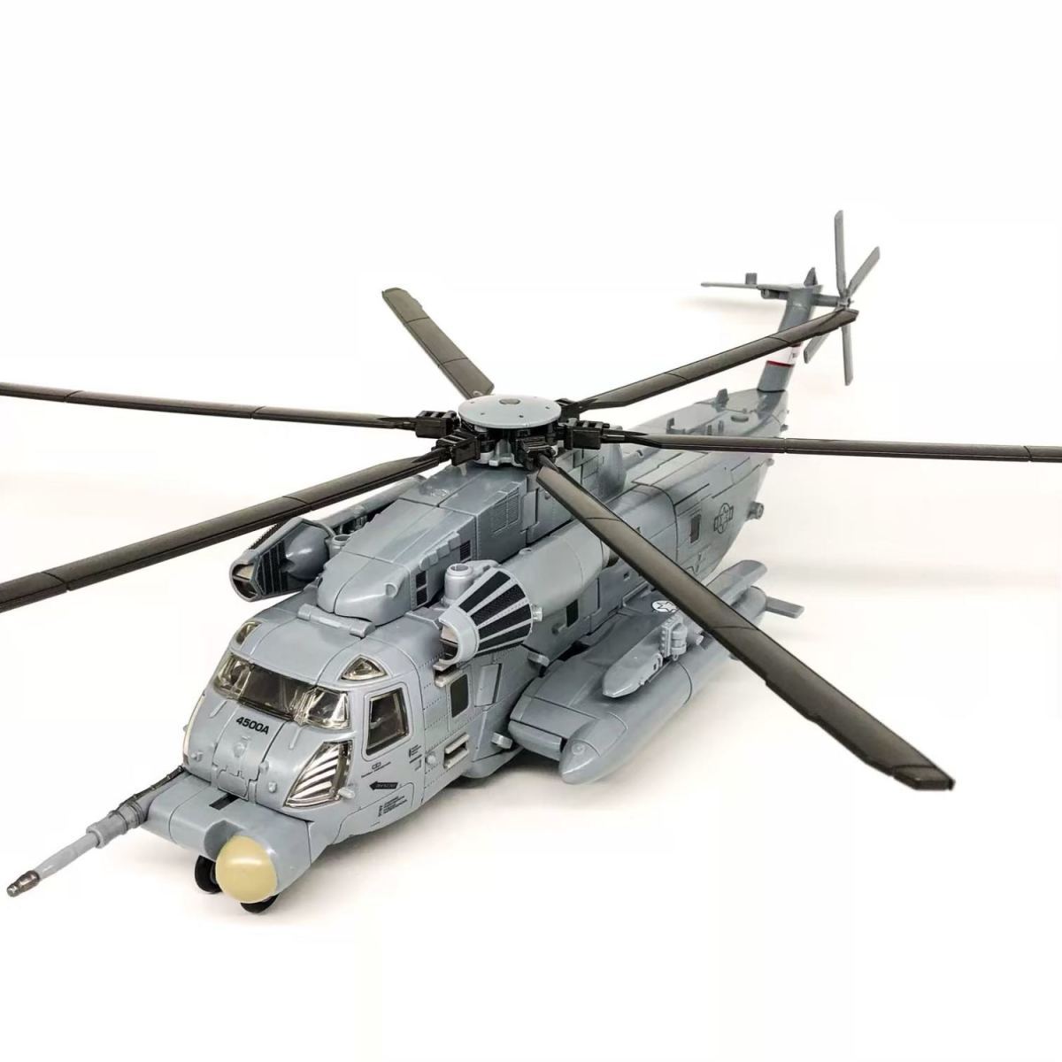 Black Apple Enlarged Edition M05 Blackout Helicopter Movie Stealth W8086